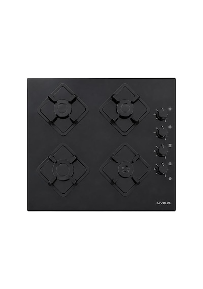 Alveus MFA 627 - KLS 670 - MOD 3000 Siyah Cam Ankastre Set