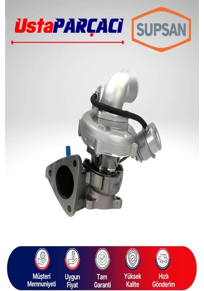 Ustaparçacı Opel Movano B 2.0 Dci 2010-2014 Turbo 95516205-144109364r-8200822404