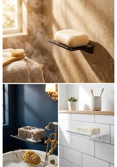 Lexroo Orret Home Yapışkanlı Katı Sabunluk Belirtilmemiş
