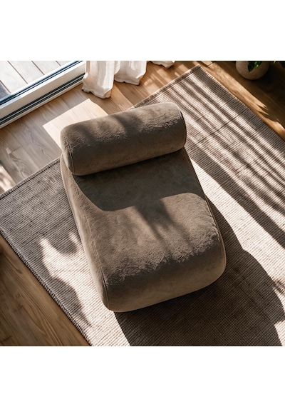 İnarch Dizayn Cosmo Berjer Modern Minimalist Konforlu Tekli Koltuk Mocha
