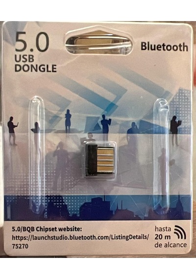 Store Bluetooth 5.0 Usb Adaptör, Mini Dongle Bluetooth Alıcı, Pc Laptop Notebook İçin Kablosuz Bluetooth Çevirici, Windows 10/11 Tak Çalıştır Usb Bluetooth Dongle