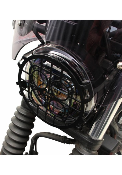 GP Kompozit  Honda CL 250 2023-2024 Uyumlu Far Koruma Siyah