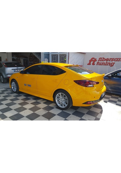 Hyundai Elentra 2019 Marşpiyel Takımı----Fibersan Tuning