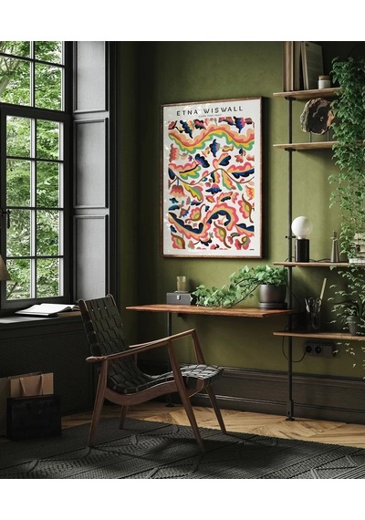 Çerçevesiz Poster Etna Wiswall Kolka