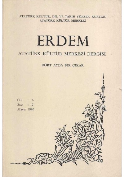Erdem - Atatürk Kültür Merkezi Dergisi N11.1137