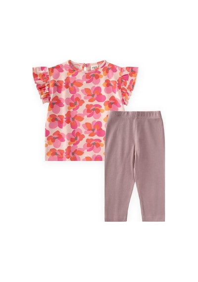 Cigit T-shirt Takım 1-8 Yaş Pudra Pembe