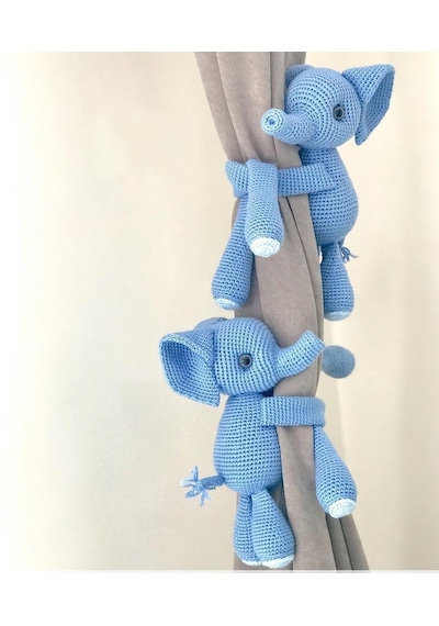 Amigurumi Perde Tutucu Filler
