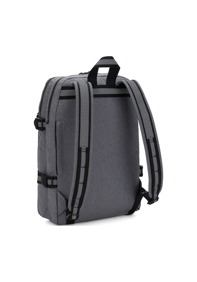 Kipling KIPLING Tamiko P Orta Boy Sırt Çantası GRİ CARBON EMBOSS REFLECTI