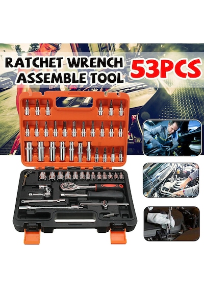 Makroyapı 53 Parça Lokma Takımı 1/4 Set Mini Lokma Takımı 1/4 Set