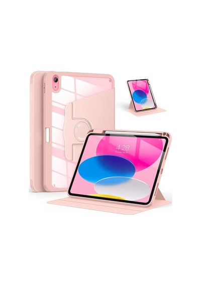 10.9 Inc 10.nesil Uyumlu 360 Dönebilen Standlı Pino Apple Uyumlu iPad Tablet Kılıfı Kılıf