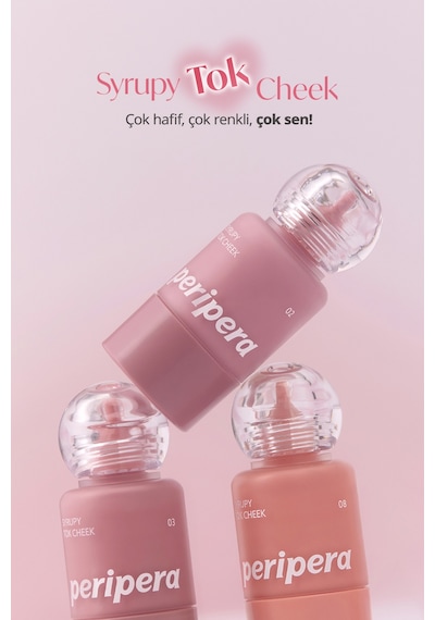 Peripera Syrupy Tok Cheek 01 Light Peach