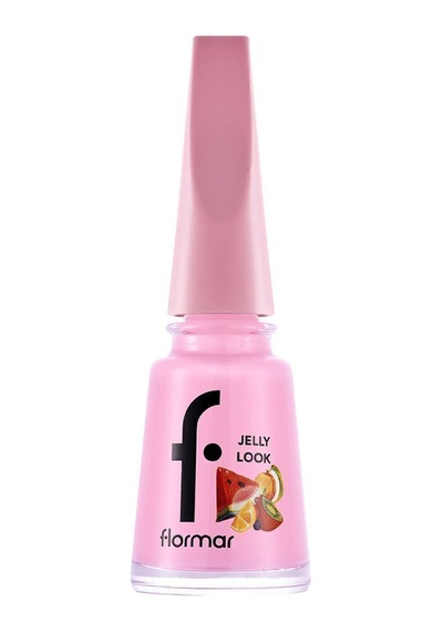Flormar Juicy Fruits Jelly Look Yüksek Pigmentli & Parlak Bitişli Jel Görünümlü Oje Jl101 Lilly Pilly Berry