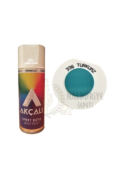 Akçalı Turkuaz Sprey Boya 400 ML - 336