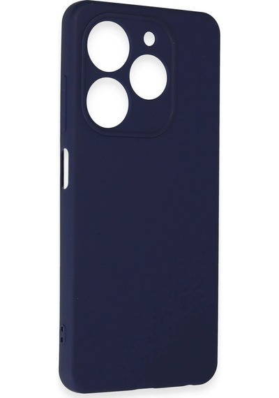 Gld-spt- Newface Tecno Spark Go 2024 Kılıf First Silikon - Lacivert