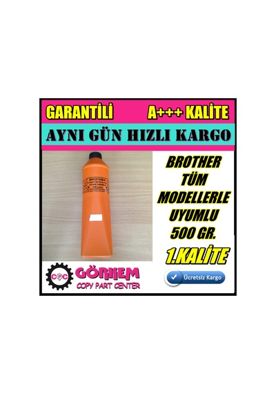 For Brother Toner Tozu Uyumlu (500Gr)