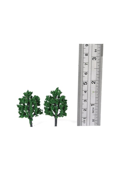 Delrey Plastik Yol Kenarı Ağaç 4,0cm 2'li
