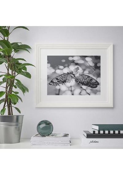 Ikea Edsbruk Beyaz Çerçeve, Beyaz, 40x50 Cm