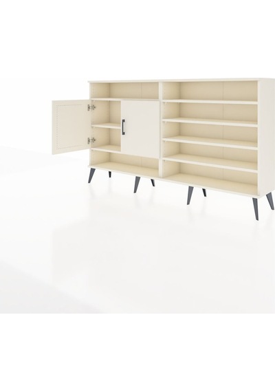 Arges Konsol 7 Raflı 2 Kapaklı 176x30x99 Aytaşı-aytaşı Aytaşı-aytaşı