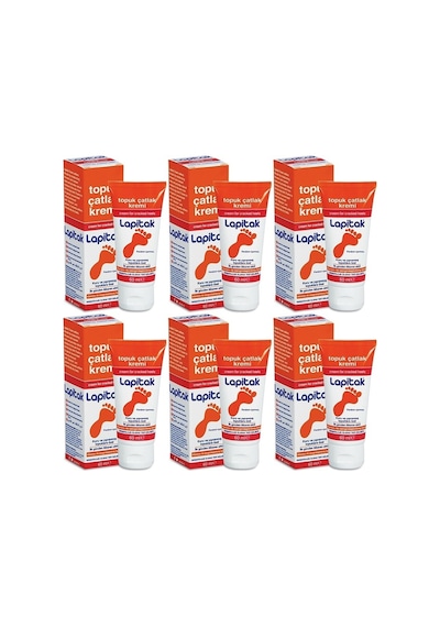 Topuk Çatlak Bakım Kremi 60 ML x 6