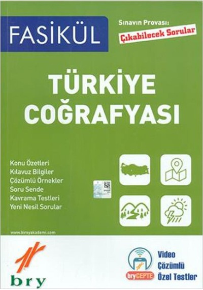 Birey Yayınları Fasikül Coğrafya Türkiye Coğrafyası 2021-2022