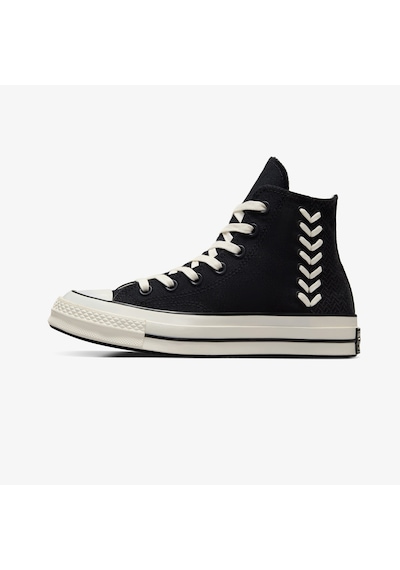Converse Chuck 70 Crafted Laces Unisex Siyah Bilekli Sneaker A10669c Siyah