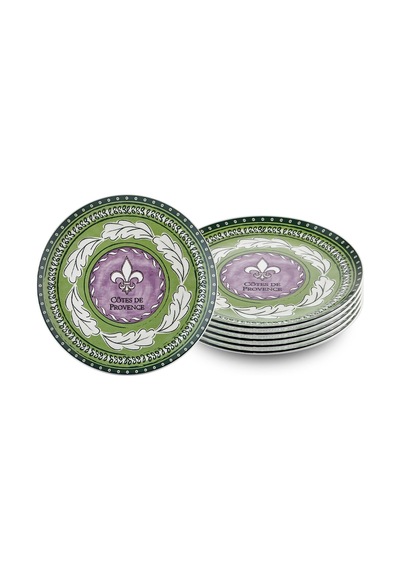 The Mia Provence Servis Tabağı 6lı Set 26 Cm