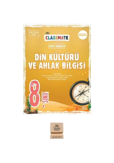 Okyanus Lgs 8. Sınıf Classmate Din Kültürü Ve Ahlak Bilgisi Soru Bankası + Telefon Standı