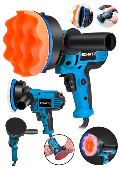Schatz 450w Elektrikli 125 Mm Dikey Polisaj Zımpara Makinesi Mavi M01125