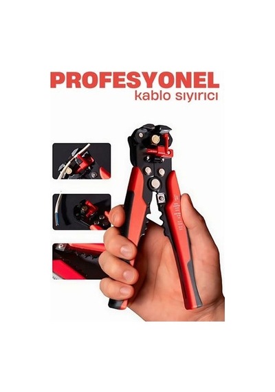 Mey İthalat Profesyonel Kablo Soyma Sıyırma Pensesi 722485
