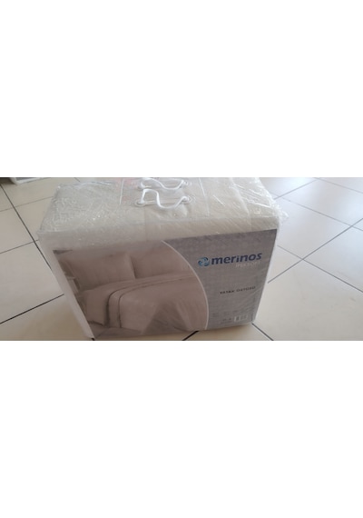 Merinos Yatak Örtüsü Çift Kişilik İpeksoft / Çeyizlik / Günlük Kullanım İçin Uygun Bej
