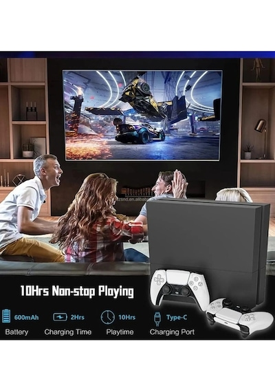 T29 P4 Plus Bluetooth Titreşimli Ps4/ps5 Uyumlu Pc Telefon Joystick Kablosuz Oyun Kolu