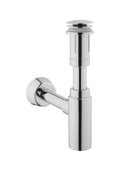 Artema Lavabo Sifon Seti (T Tipi) Pvc Üzeri Krom Kaplama A45154 Krom