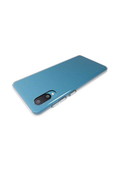 Galaxy A02 Kılıf Zore Süper Silikon Kapak Renksiz