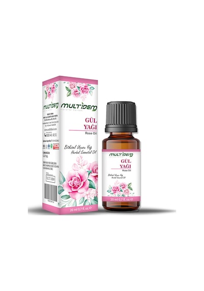 Multidem Gül Uçucu Bitkisel Yağı 2 x 20 ml