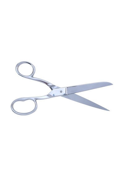 Fdm Merze 4257-8 Krom Kaplama Ev Ve Saya Makası Çift Parmak D-165 No:8 20 Cm