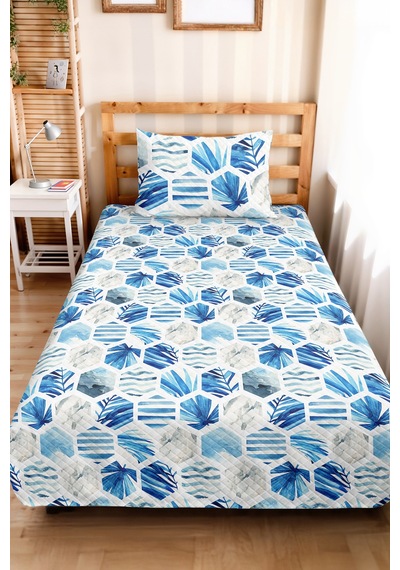 Mavi Tropikal Geometrik Genç Odası Tek Kişilik Pike Takımı - Marine 160x220 Cm Kapitone Yatak Örtüsü Dokulu Sis Gölgeliği Mavi Tropikal Geometrik Genç Odası Tek Kişilik Pike Takımı - Marine 160x220 Cm Kapitone Yatak Örtüsü Dokulu Sis Gölgeliği