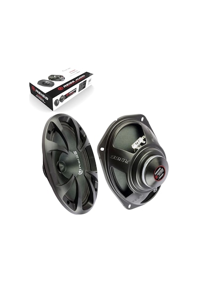 Reıss Audıo Rs-m69nx Oto Midrange Oval 6x9 İnç 400w Rms 120w Kapaklı 2li