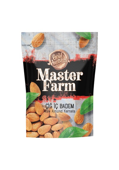 Master Farm Çiğ İç Badem 160 G - 5 Adet Tarı