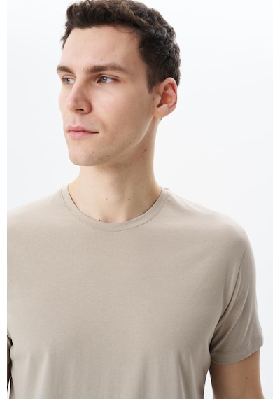 AR-MA Arma Erkek Regular Fit Basic Süprem Bisiklet Yaka Tişört Y29344453002 Bej