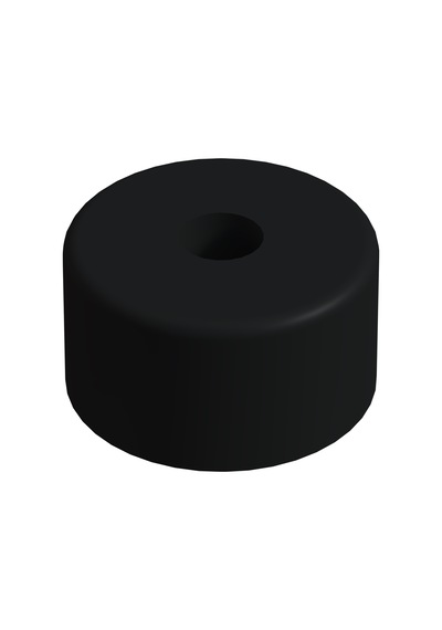 Cateksss M6 Somunlu Çap 30 Mm - 45 Li Paket Siyah