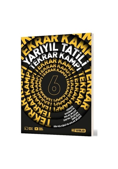 Hız Yayınları 6. Sınıf Yarıyıl Tatili Tekrar Kampı Hız Yayınları
