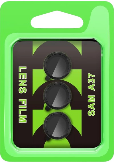 Newface Samsung  Uyumlu  Galaxy A37 5g Raze Metal Kamera Lens - Siyah