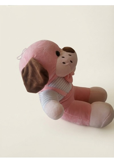 Peluş Köpek -pudra Pembe-35 Cm Pudra Pembesi