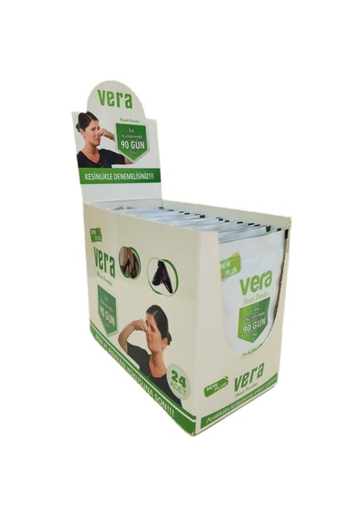 Vera Ayak ve Ayakkabı Kokusu Önleyici Toz Standlı 24 x 10 G