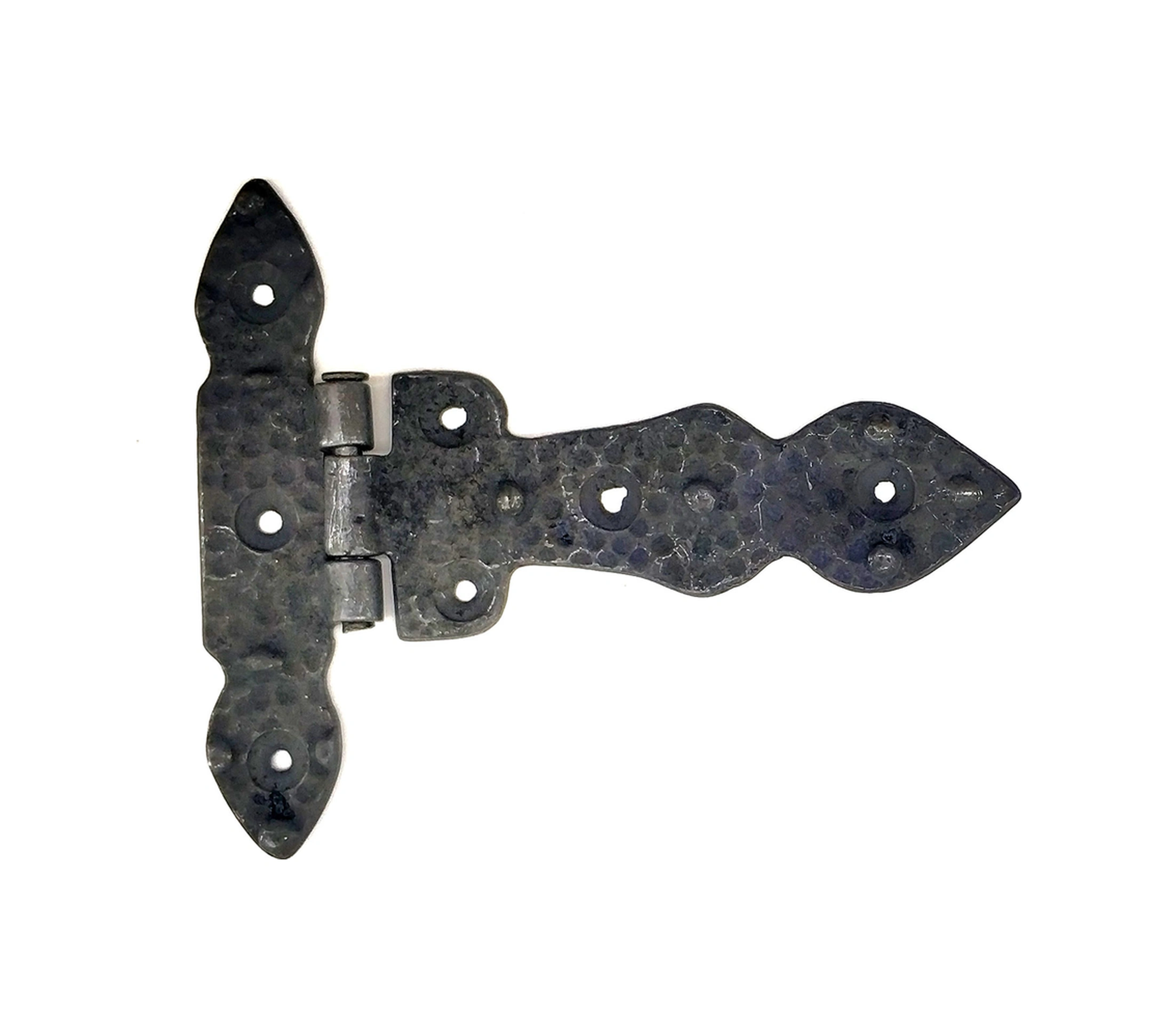 Antika Tarz Dekoratif Pirinç Kuyruklu Düğmeli Menteşe No1 - 117x142 Mm, Oksit 1
