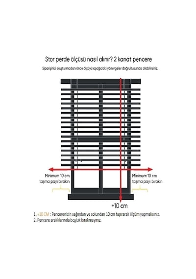 Networkavm Ekru Etek Dilimli Stor Perde230 X 223 Ekru