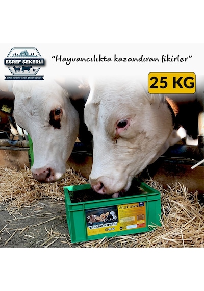 Vitacowa 25 Kg Yalama Kovası Vitamin-Mineral Özel Formül