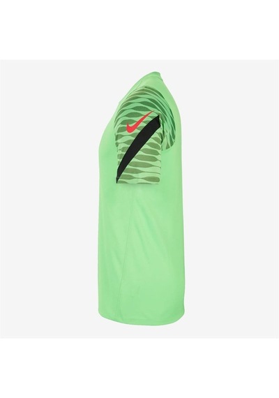 Nike M Nk Df Strke21 Top Ss Erkek Futbol Tişörtü Yeşil