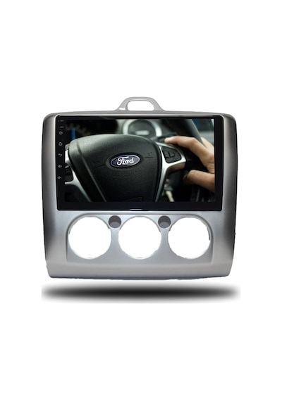 Oskodi Ford Focus 2 Android Carplay Multimedya 2007-2011 Manuel Klima 4gb Ram + 64gb Hafıza