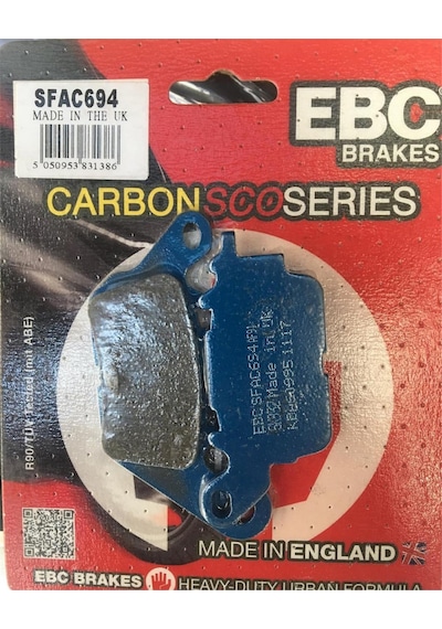 Ebc Fren Balatası Carbon Sfac694 Yamaha Nmax 125 155, Delıght 125
